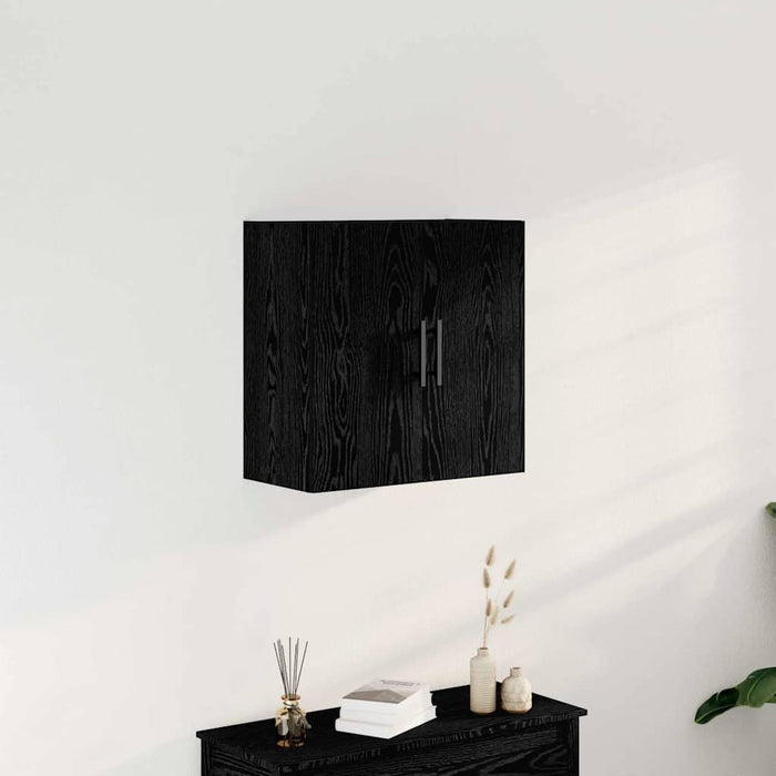 Dulap de perete Stejar Negru 60 x 31,5 x 60 cm Lemn compozit - WALTI WALTI