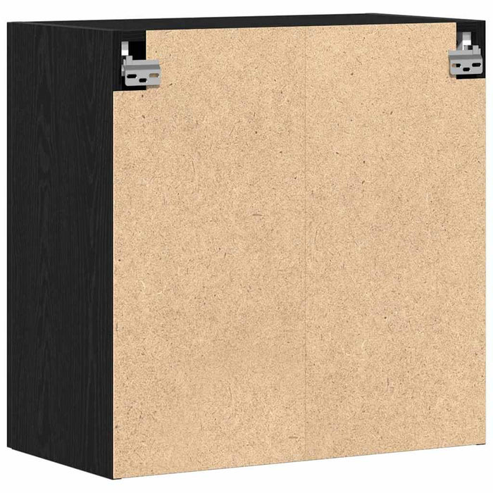 Dulap de perete Stejar Negru 60 x 31,5 x 60 cm Lemn compozit - WALTI WALTI