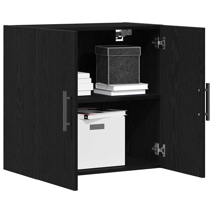 Dulap de perete Stejar Negru 60 x 31,5 x 60 cm Lemn compozit - WALTI WALTI