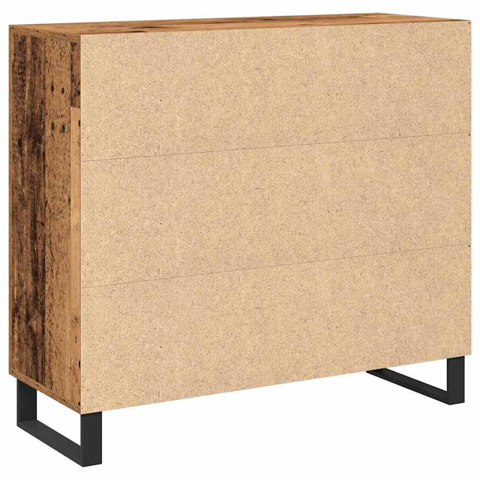 Bufet Lemn vechi 90 x 34 x 80 cm Lemn compozit - WALTI WALTI