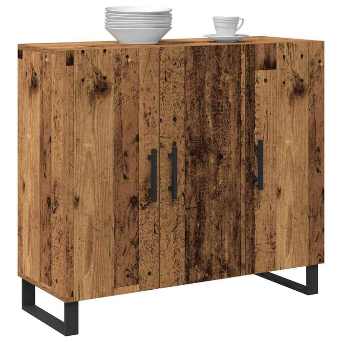 Bufet Lemn vechi 90 x 34 x 80 cm Lemn compozit - WALTI WALTI