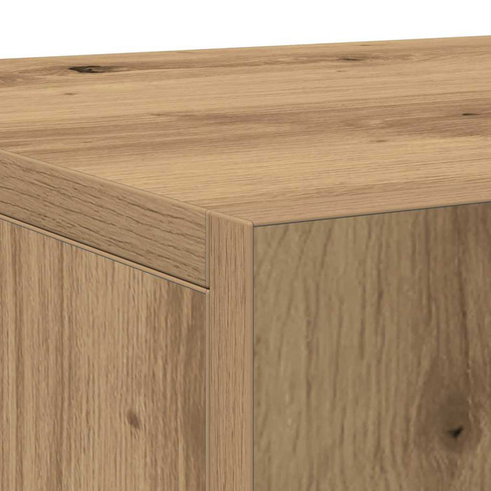 Bufet stejar artizanal 90 x 34 x 80 cm Lemn compozit - WALTI WALTI