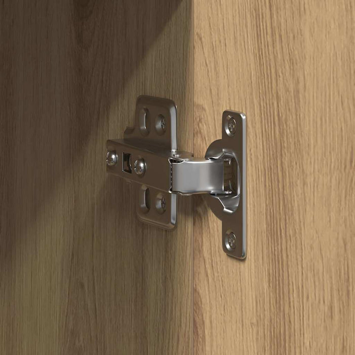 Bufet stejar artizanal 90 x 34 x 80 cm Lemn compozit - WALTI WALTI
