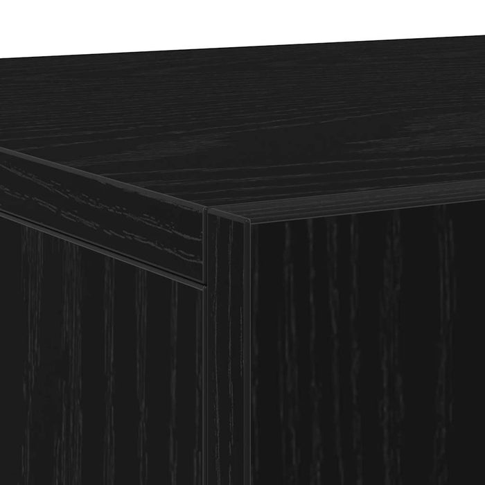 Bufet Stejar negru 90 x 34 x 80 cm Lemn compozit - WALTI WALTI