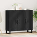 Bufet Stejar negru 90 x 34 x 80 cm Lemn compozit - WALTI WALTI