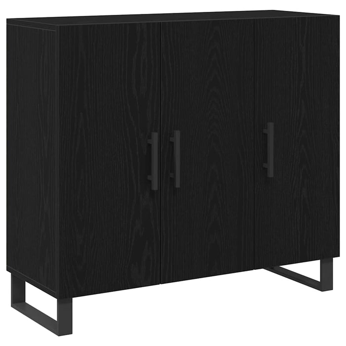Bufet Stejar negru 90 x 34 x 80 cm Lemn compozit - WALTI WALTI