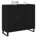 Bufet Stejar negru 90 x 34 x 80 cm Lemn compozit - WALTI WALTI