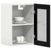 Dulap suspendat din sticlă, stejar negru, 40x31x60 cm, lemn prelucrat - WALTI WALTI