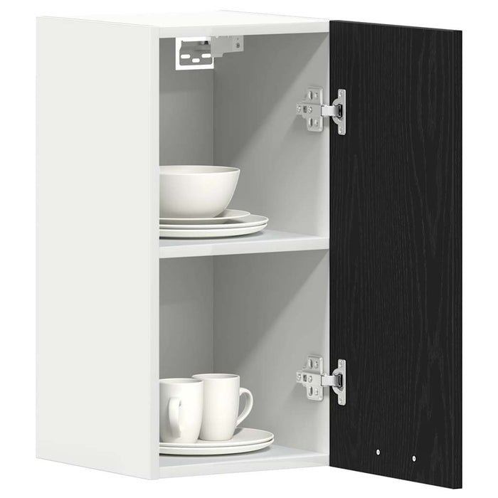 Dulap suspendat, stejar negru, 30x31x60 cm, lemn prelucrat - WALTI WALTI