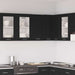 Dulap suspendat, stejar negru, 30x31x60 cm, lemn prelucrat - WALTI WALTI
