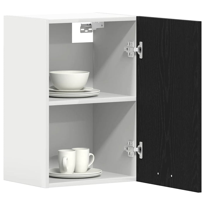 Dulap suspendat, stejar negru, 40x31x60 cm, lemn prelucrat - WALTI WALTI