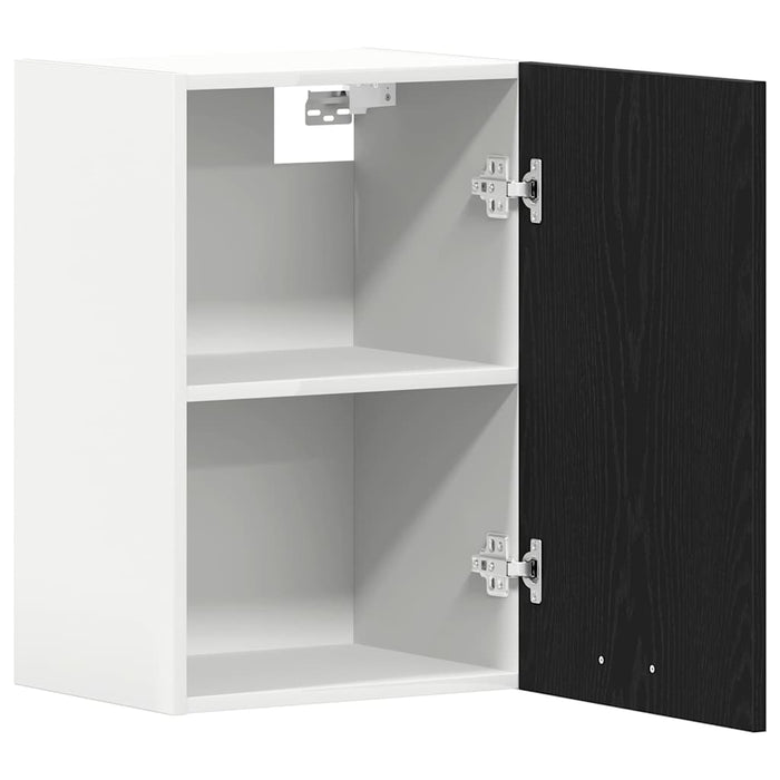 Dulap suspendat, stejar negru, 40x31x60 cm, lemn prelucrat - WALTI WALTI
