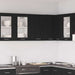 Dulap suspendat, stejar negru, 40x31x60 cm, lemn prelucrat - WALTI WALTI