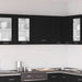 Dulap suspendat Stejar negru 50 x 31 x 60 cm Lemn compozit - WALTI WALTI