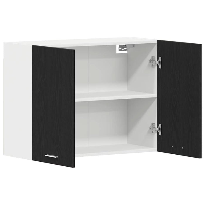 Dulap suspendat Stejar negru 80 x 31 x 60 cm Lemn compozit - WALTI WALTI