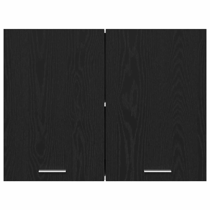 Dulap suspendat Stejar negru 80 x 31 x 60 cm Lemn compozit - WALTI WALTI