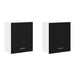 Dulapuri Suspendate cu raft 2 pcs Stejar negru 100 x 31 x 60 cm - WALTI WALTI
