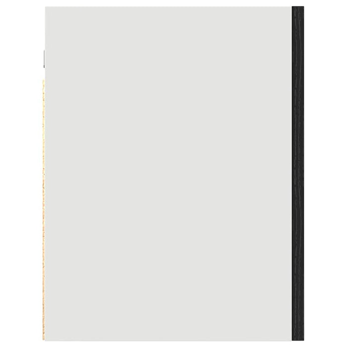 Dulap suspendat Riga Stejar negru 60 x 31 x 60 cm Lemn compozit - WALTI WALTI