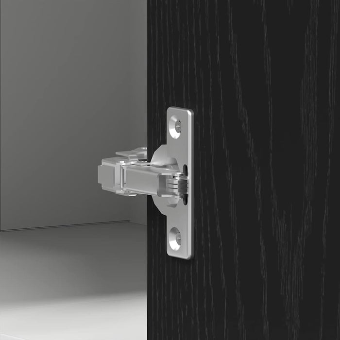 Dulap Suspendat pentru Colț cu ușă Stejar negru 57 x 57 x 60 cm - WALTI WALTI