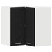 Dulap Suspendat pentru Colț cu ușă Stejar negru 57 x 57 x 60 cm - WALTI WALTI