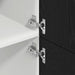 Dulap pentru Frigider cu raft Stejar negru 60 x 57 x 207 cm - WALTI WALTI