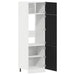 Dulap pentru Frigider cu raft Stejar negru 60 x 57 x 207 cm - WALTI WALTI