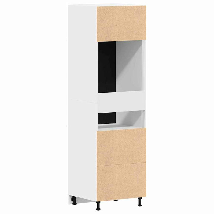Dulap pentru Frigider cu raft Stejar negru 60 x 57 x 207 cm - WALTI WALTI