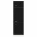 Dulap pentru Frigider cu raft Stejar negru 60 x 57 x 207 cm - WALTI WALTI