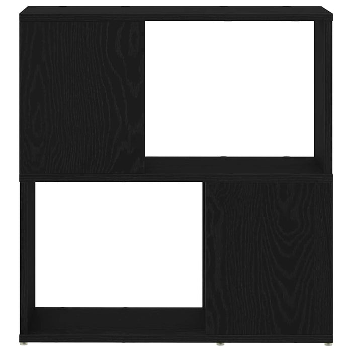 Set comodă TV Pe perete Negru 60 x 24 x 63 cm Lemn compozit - WALTI WALTI