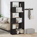 Set comodă TV Pe perete Negru 80 x 24 x 186 cm Lemn compozit - WALTI WALTI