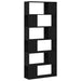 Set comodă TV Pe perete Negru 80 x 24 x 186 cm Lemn compozit - WALTI WALTI