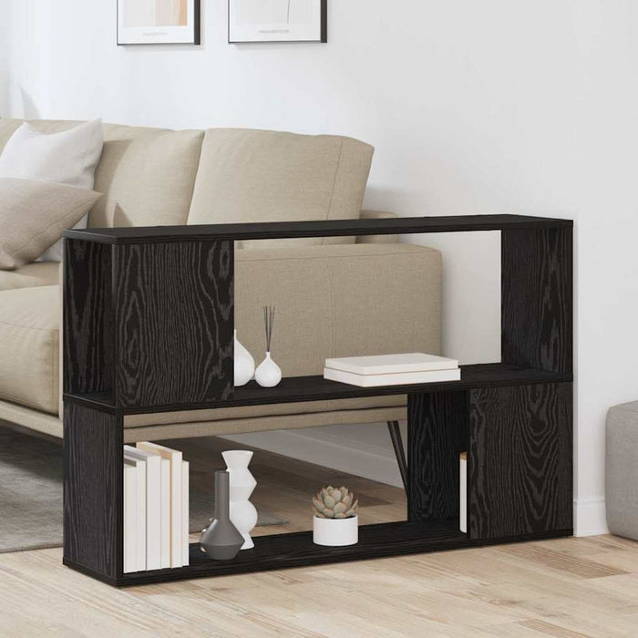 Set comodă TV Pe perete Negru 100 x 24 x 63 cm Lemn compozit - WALTI WALTI