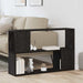 Set comodă TV Pe perete Negru 100 x 24 x 63 cm Lemn compozit - WALTI WALTI