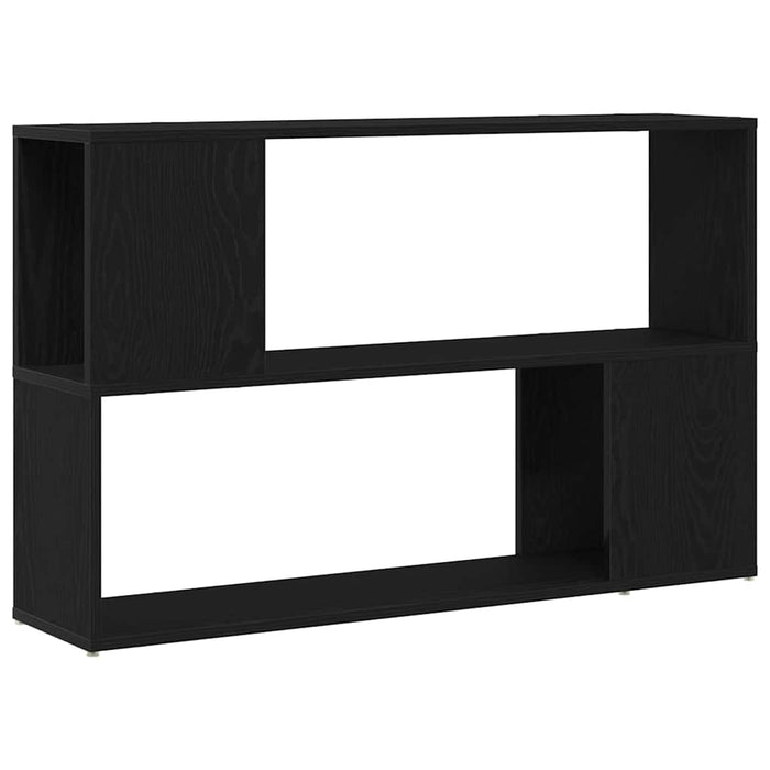 Set comodă TV Pe perete Negru 100 x 24 x 63 cm Lemn compozit - WALTI WALTI