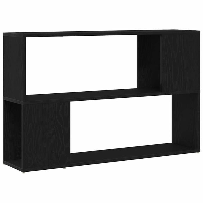Set comodă TV Pe perete Negru 100 x 24 x 63 cm Lemn compozit - WALTI WALTI