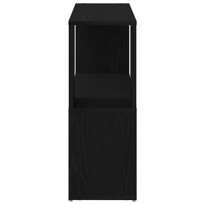 Set comodă TV Pe perete Negru 100 x 24 x 63 cm Lemn compozit - WALTI WALTI