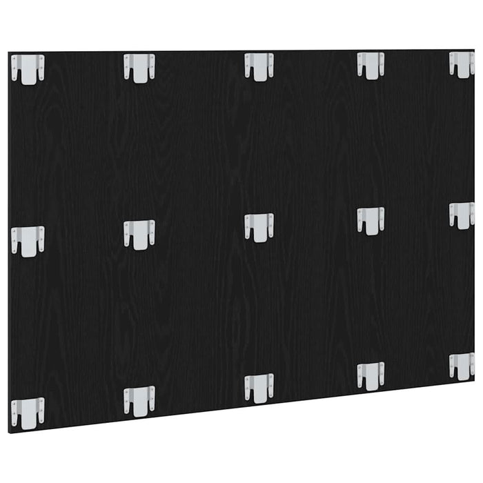 Tăblie cap Stejar negru 120 x 1,5 x 80 cm Lemn compozit - WALTI WALTI