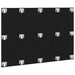 Tăblie cap Stejar negru 120 x 1,5 x 80 cm Lemn compozit - WALTI WALTI