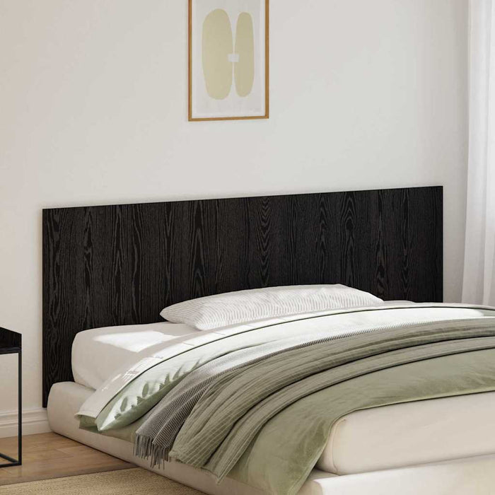 Tăblie cap Stejar negru 200 x 1,5 x 80 cm Lemn compozit - WALTI WALTI