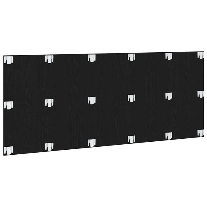 Tăblie cap Stejar negru 200 x 1,5 x 80 cm Lemn compozit - WALTI WALTI