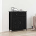 Bufet cu sertar Stejar negru 70 x 30 x 80 cm Lemn compozit - WALTI WALTI