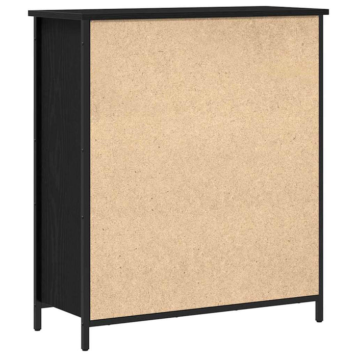 Bufet cu sertar Stejar negru 70 x 30 x 80 cm Lemn compozit - WALTI WALTI