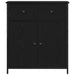 Bufet cu sertar Stejar negru 70 x 30 x 80 cm Lemn compozit - WALTI WALTI