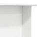 Masă de dining Alb 110 x 60 x 75 cm Lemn compozit - WALTI WALTI