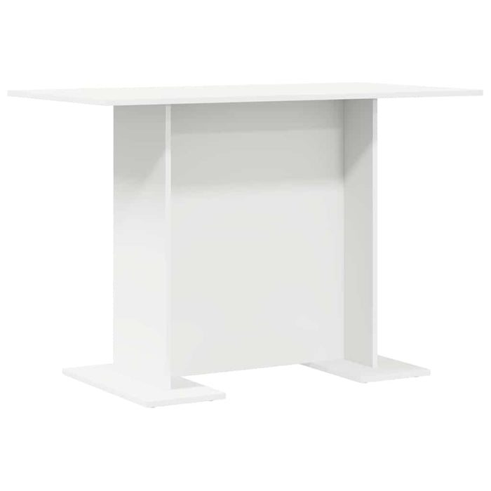 Masă de dining Alb 110 x 60 x 75 cm Lemn compozit - WALTI WALTI