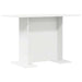 Masă de dining Alb 110 x 60 x 75 cm Lemn compozit - WALTI WALTI