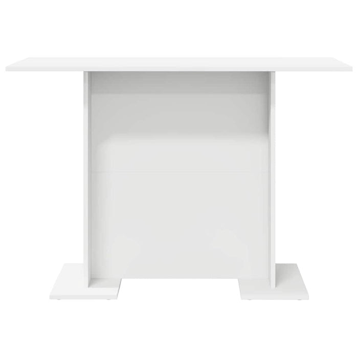 Masă de dining Alb 110 x 60 x 75 cm Lemn compozit - WALTI WALTI
