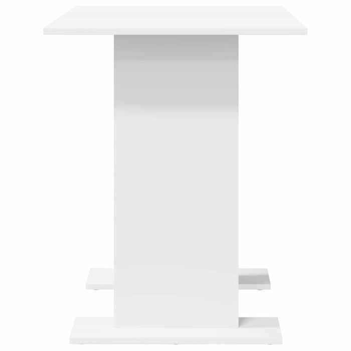 Masă de dining Alb 110 x 60 x 75 cm Lemn compozit - WALTI WALTI