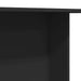 Masă de dining Negru 110 x 60 x 75 cm Lemn compozit - WALTI WALTI