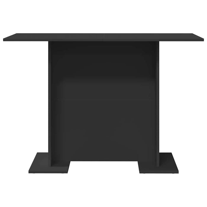 Masă de dining Negru 110 x 60 x 75 cm Lemn compozit - WALTI WALTI